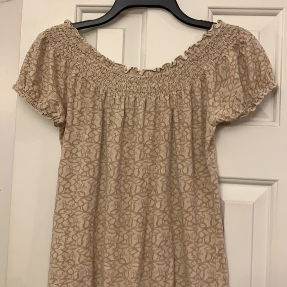 😍 2/$29 Lucky Brand On/Off Shoulders Top XS - Picture 10 of 12